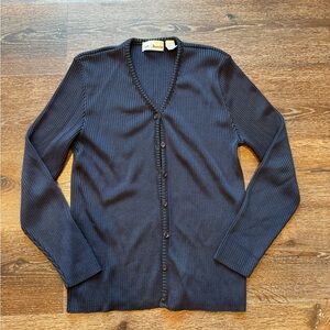 Women’s Navy Cardigan